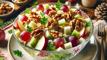 Ensalada Waldorf: la receta para hacer en Navidad y Año Nuevo