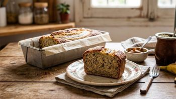 La receta infalible del budín de banana fácil y rápido