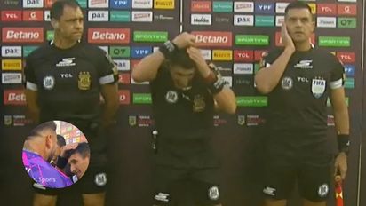 El desopilante comentario de Fatu Broun a Andrés Merlos tras recibir una esquirla en la cabeza: 