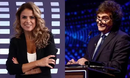 Javier Milei querría a Marina Calabró como vocera presidencial: qué dijo ella Javier Milei querría a Marina Calabró como vocera presidencial: qué dijo ella