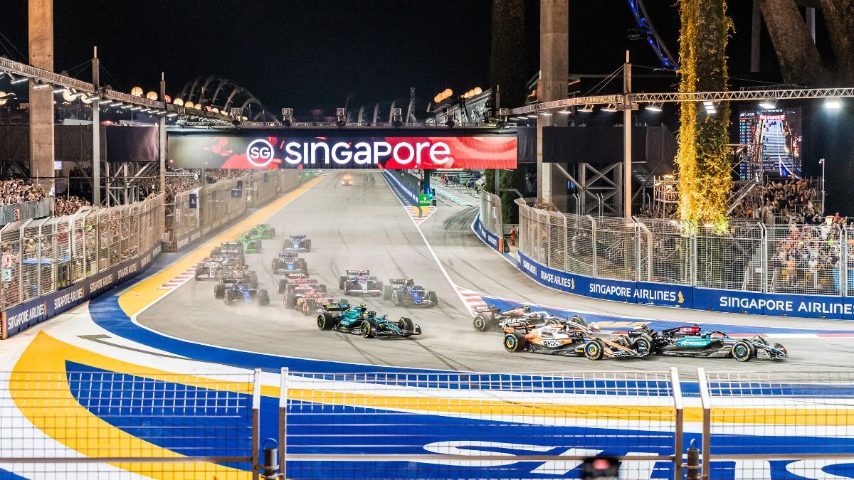 El circuito de Marina Bay de Singapur: uno de los más exigentes de la Fórmula 1. El circuito de Marina Bay de Singapur: uno de los más exigentes de la Fórmula 1.