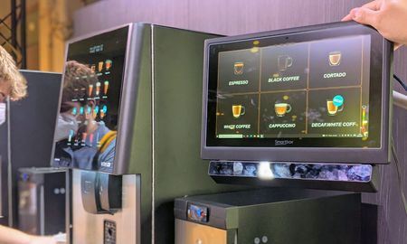 La cafetera de Irisbond se robó todas las miradas en el MWC 2021. La cafetera de Irisbond se robó todas las miradas en el MWC 2021.