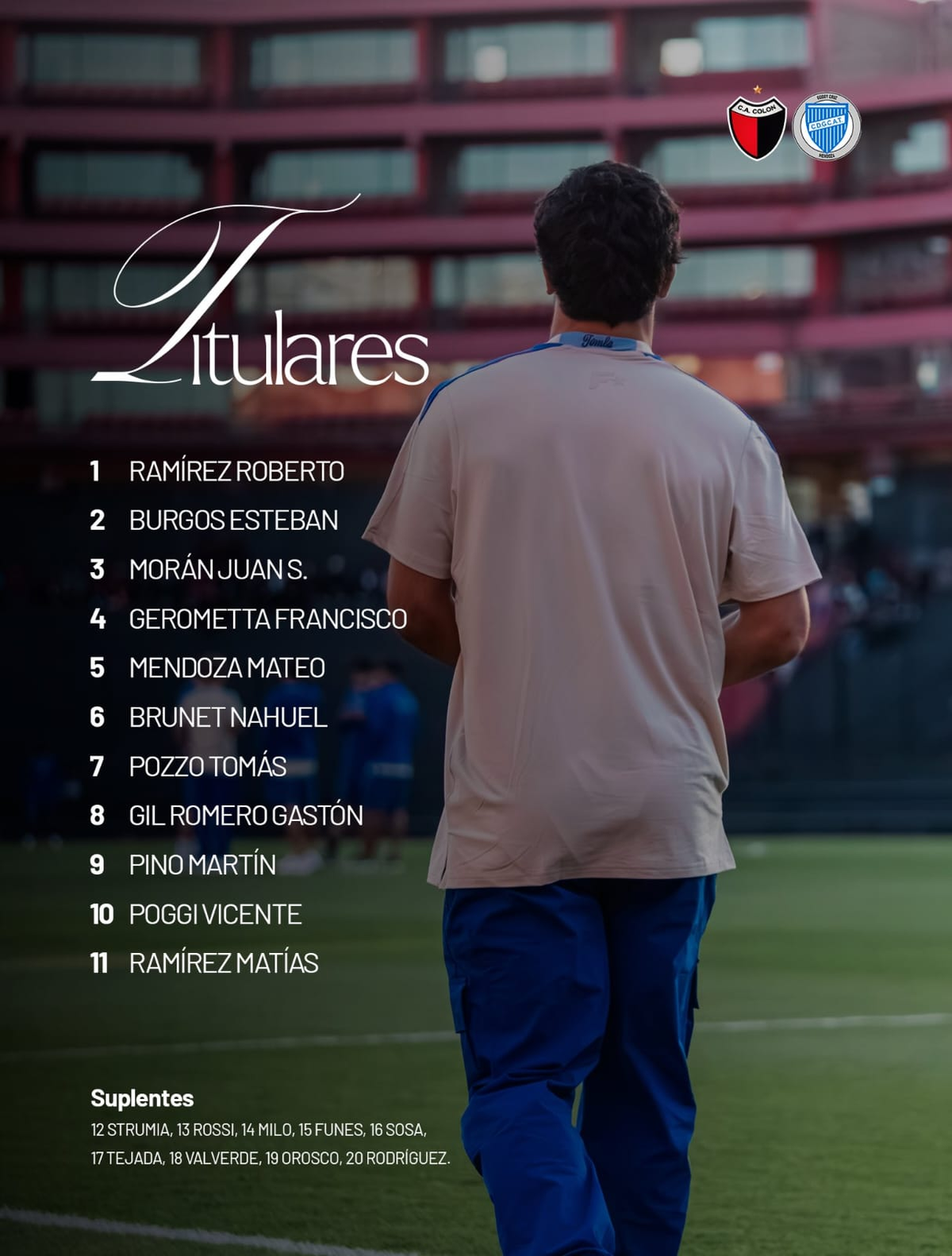 La formación de Godoy Cruz. La formación de Godoy Cruz.