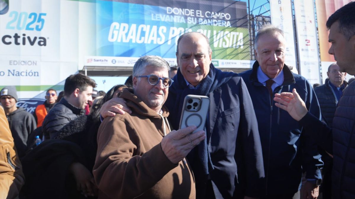 Guillermo Francos participó este jueves de la inauguración de la Agroactiva 2025 en Armstrong
