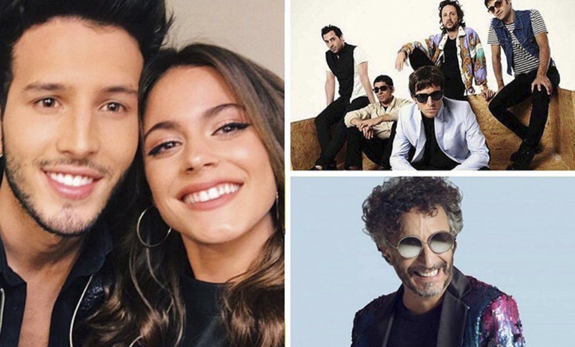 Fito Páez, Tini Stoessel y la banda Turf estarán en el show de la final de la Libertadores