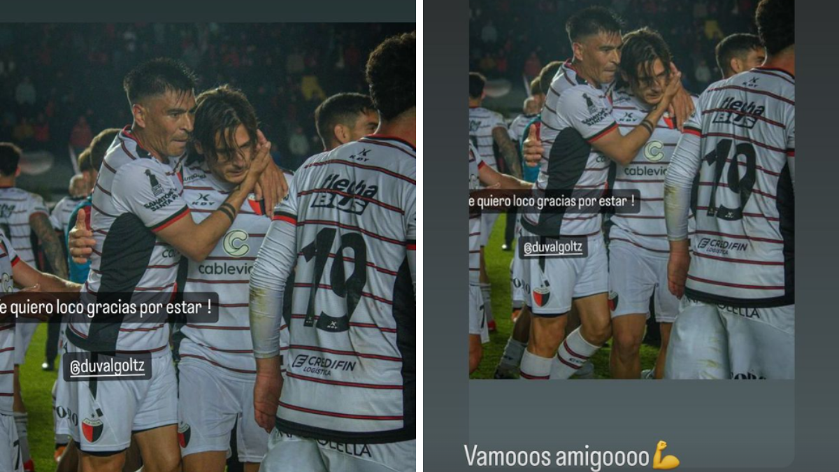 El emotivo mensaje de Sebastián Prediger a Paolo Goltz y la respuesta que le dio el defensor de Colón. El emotivo mensaje de Sebastián Prediger a Paolo Goltz y la respuesta que le dio el defensor de Colón.