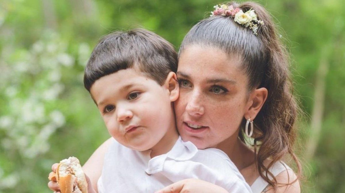 Toribio es el primer hijo de Juana Repetto.