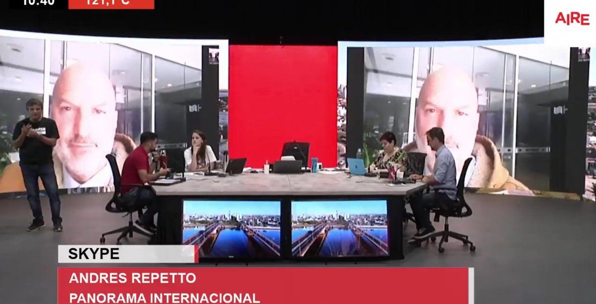 En la entrevista con Luis Mino en Ahora Vengo, Repetto advirtió que las denuncias de fraude del presidente Trump son un elemento atípico en la democracia de Estados Unidos.