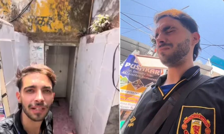 Un tiktoker enseñó un baño público de la India y dejó a todos sin palabras Un tiktoker enseñó un baño público de la India y dejó a todos sin palabras