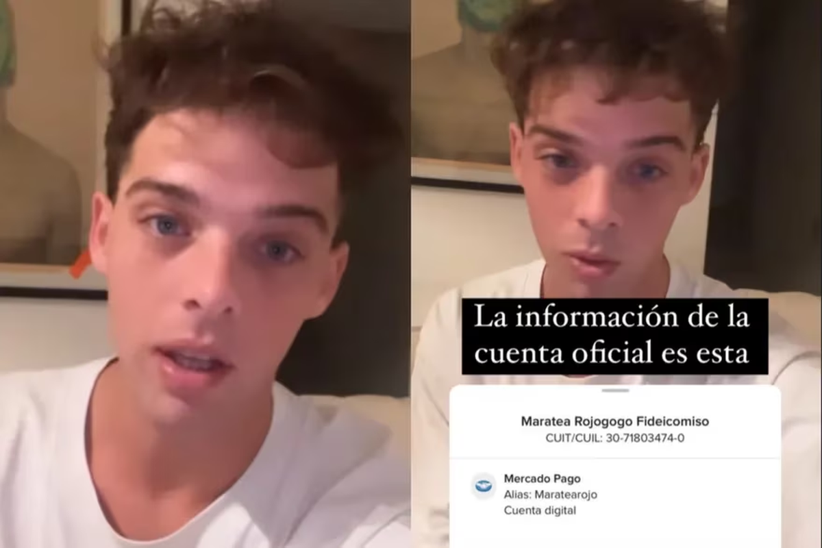 Santi Maratea denunció una posible estafa.