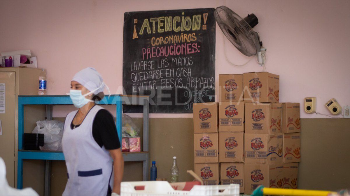 Desde el Ministerio de Educación confirmaron que la suspensión de los comedores obedecen a una cuestión sanitaria.
