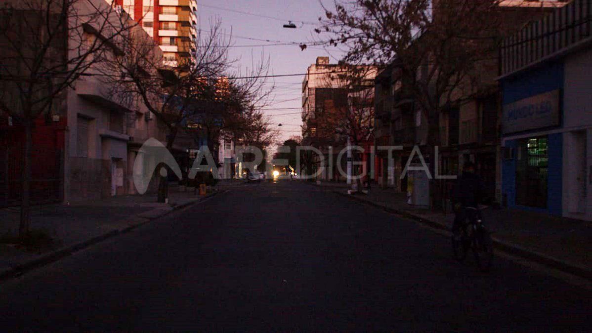 Parte del macrocentro de la ciudad amaneci&oacute; a oscuras.&nbsp;
