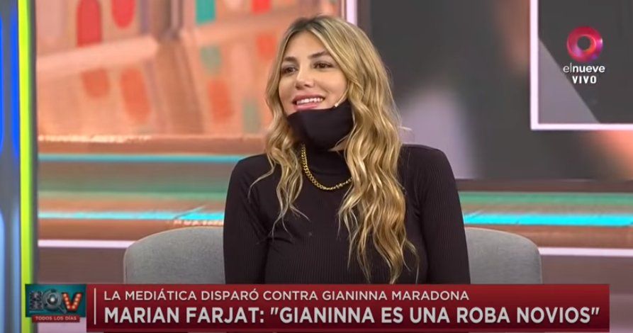 Marian Farjat volvió a operarse la nariz.