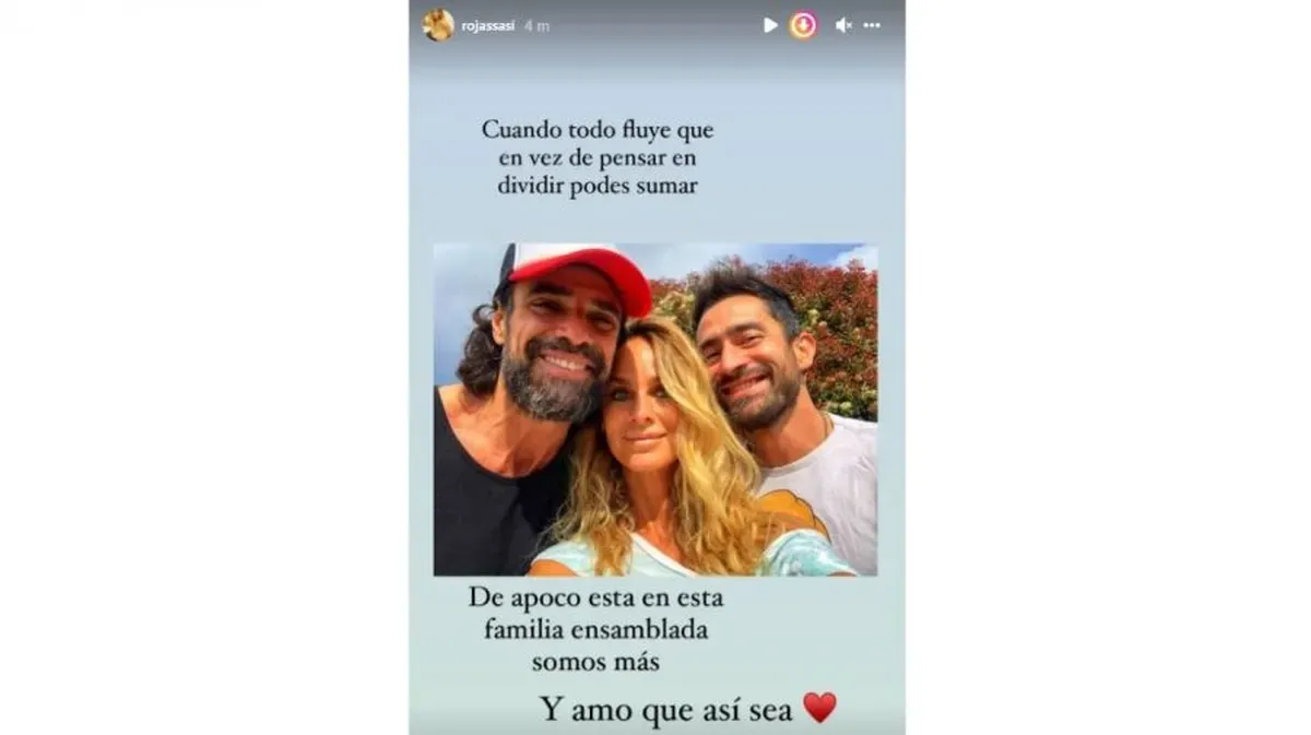 La foto de Sabrina Rojas, el Tucu L&oacute;pez y Luciano Castro juntos.&nbsp;