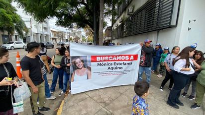 A dos años de su desaparición, volvieron a reclamar por Mónica Aquino en Santa Fe