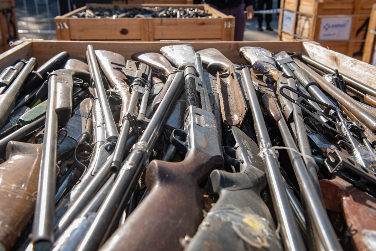 ANMaC destruyó 10 mil armas de fuego y en los últimos dos años ya suman más de 40 mil