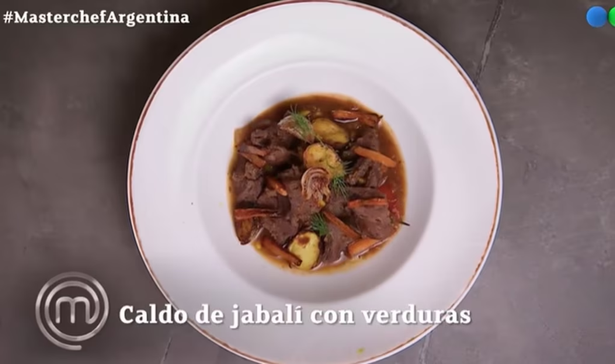El caldo de jabalí fue uno de los platos favoritos de Antonio de MasterChef. El caldo de jabalí fue uno de los platos favoritos de Antonio de MasterChef.
