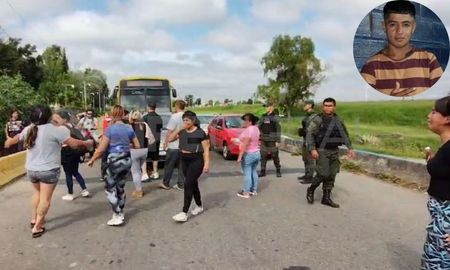 Rosario: corte en la circunvalación por la desaparición de Nicolás Benítez Rosario: corte en la circunvalación por la desaparición de Nicolás Benítez