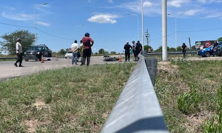 Policía custodió la escena del hecho hasta llegada de los peritos de la Agencia de Investigación Criminal. Policía custodió la escena del hecho hasta llegada de los peritos de la Agencia de Investigación Criminal.