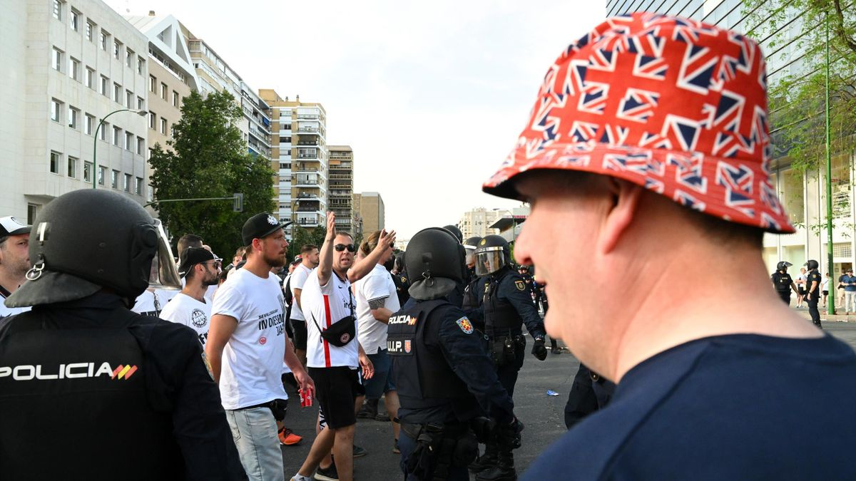 Disturbios en la previa a la final de la Europa League