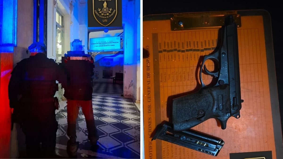 Santa Fe: detuvieron a un hombre y secuestraron un arma