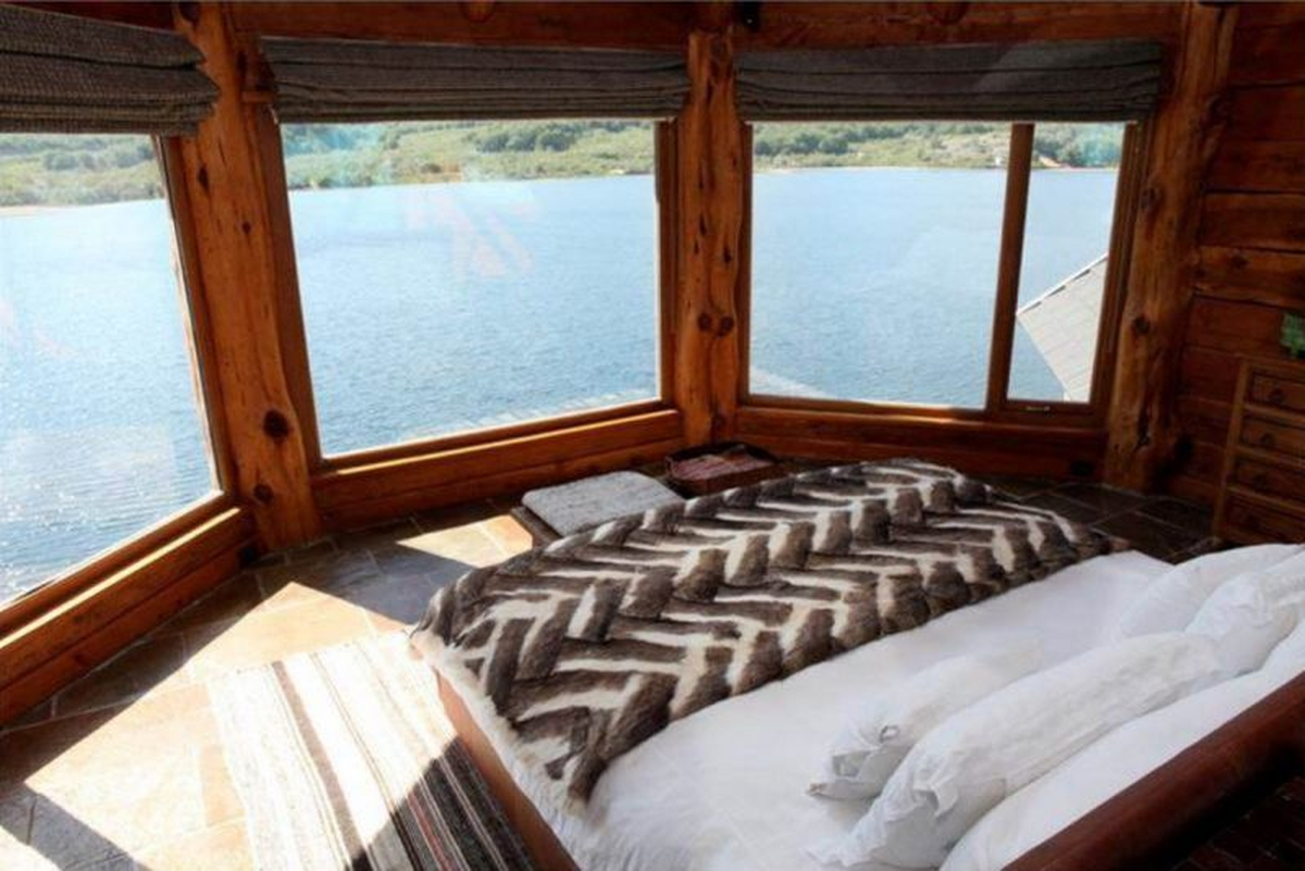 La mansión de Marcelo Tinelli en Esquel.