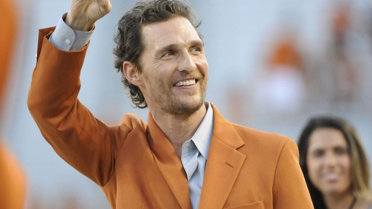 ¿Matthew McConaughey gobernador de Texas?