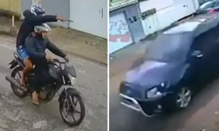 Ocurrió en Rio de Janeiro este fin de semana y el conductor aún no fue identificado. Ocurrió en Rio de Janeiro este fin de semana y el conductor aún no fue identificado.