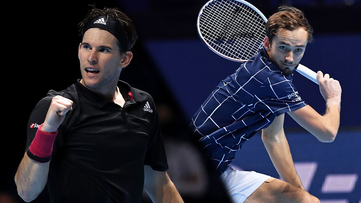 Dominic Thiem y Daniil Medvedev definirán al campeón del Masters de Londres.