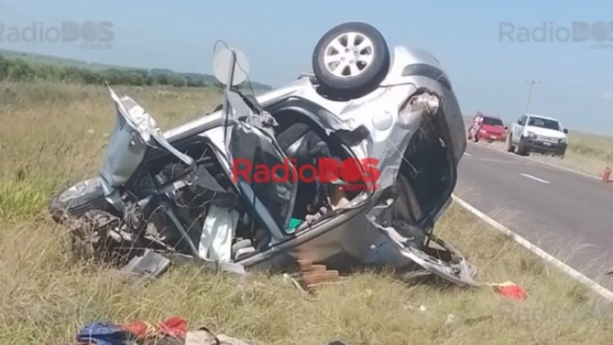 La familia se dirigía de vacaciones hacia la provincia de Misiones.