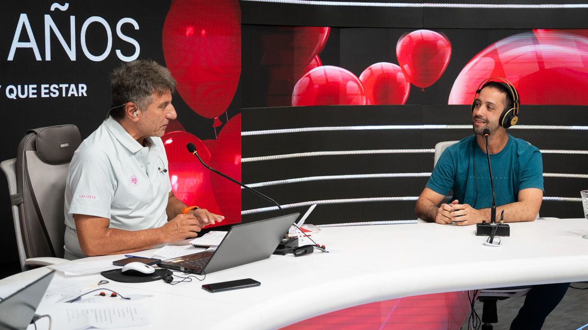 Francisco Rodr&iacute;guez dialog&oacute; con Luis Mino en el programa Ahora Vengo&nbsp;sobre su ONG, Aceptar.