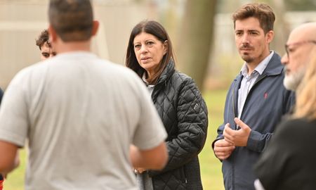 La referente del partido Socialista Clara García visitó las localidades de Pavón Arriba y Alcorta. La referente del partido Socialista Clara García visitó las localidades de Pavón Arriba y Alcorta.