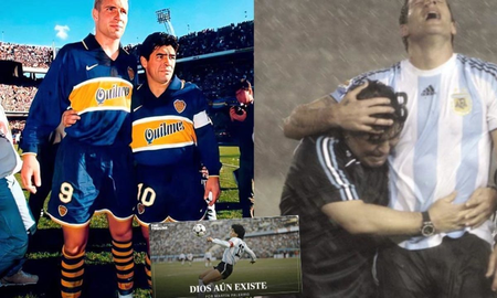 Martín Palermo, a corazón abierto para recordar a Maradona Martín Palermo, a corazón abierto para recordar a Maradona
