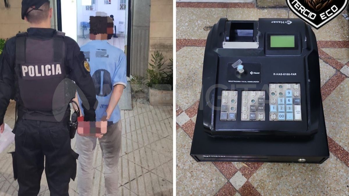 Detuvieron a uno de los ladrones que robó en la panadería. Detuvieron a uno de los ladrones que robó en la panadería.