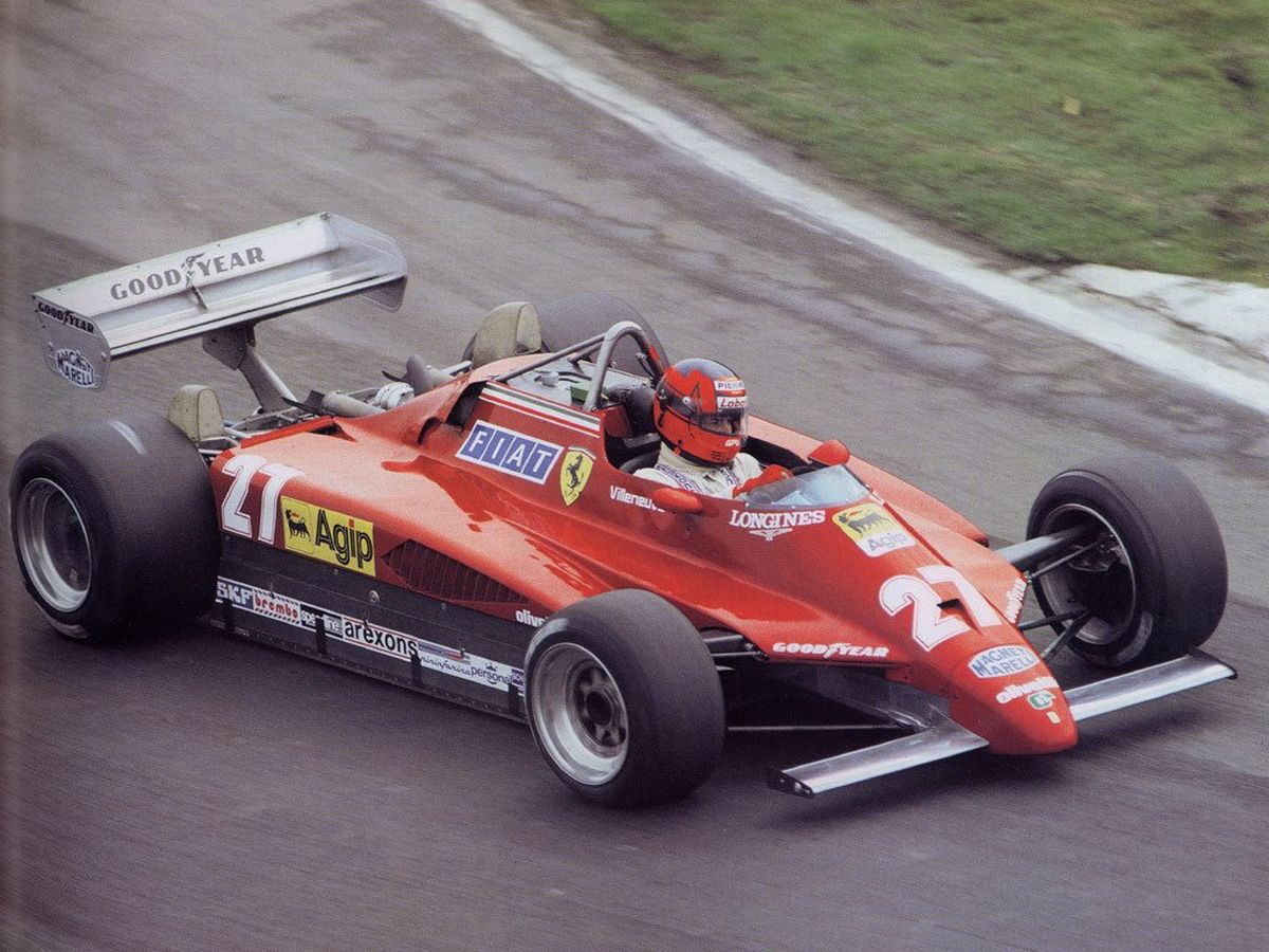 En la temporada 1982, Ferrari estrenó la 126C2, con sensibles mejoras aerodinámicas respecto de su predecesora, la 126CK, que alcanzaba una muy alta velocidad final, y con la que la Scuderia ganaría su séptima Copa de Constructores. Con este auto, Villeneuve perdería la vida mientras clasificaba para el GP de Bélgica, la 5ª fecha del año.