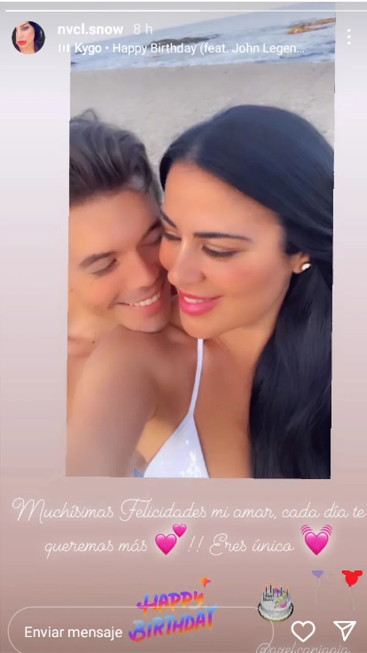 Charlotte Caniggia habl&oacute; de Kevin Axel, su otro hermano.