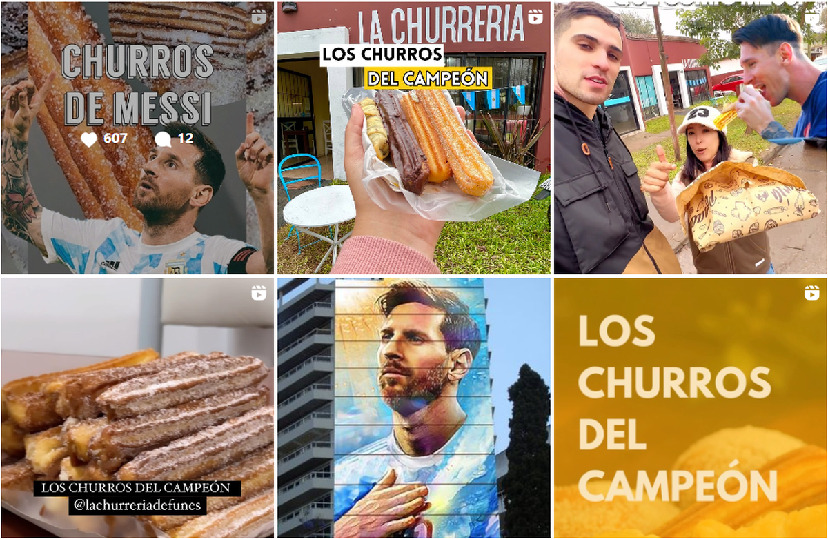 El Instagram de la Churrería de Funes.
