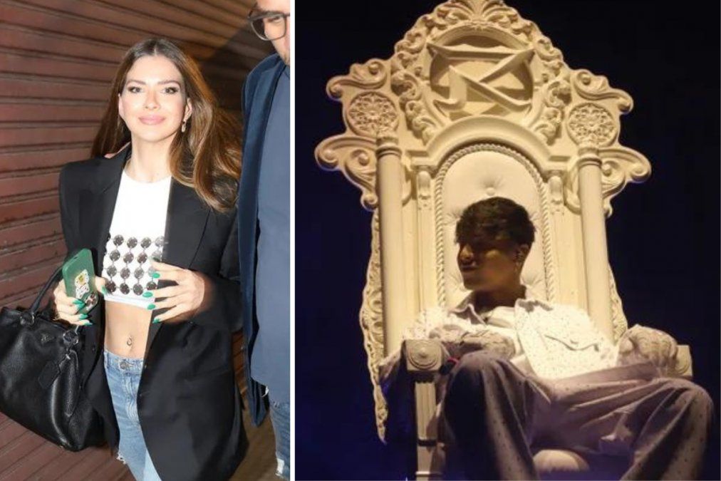 La China Suárez estuvo en el Luna Park presenciando el recital de su novio y después se mostró super divertida y relajada, bailando y cantando con amigos.