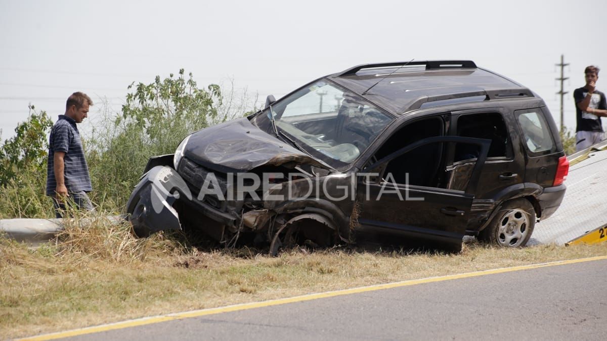 Santa Fe: fuerte choque en la Circunvalación Oeste