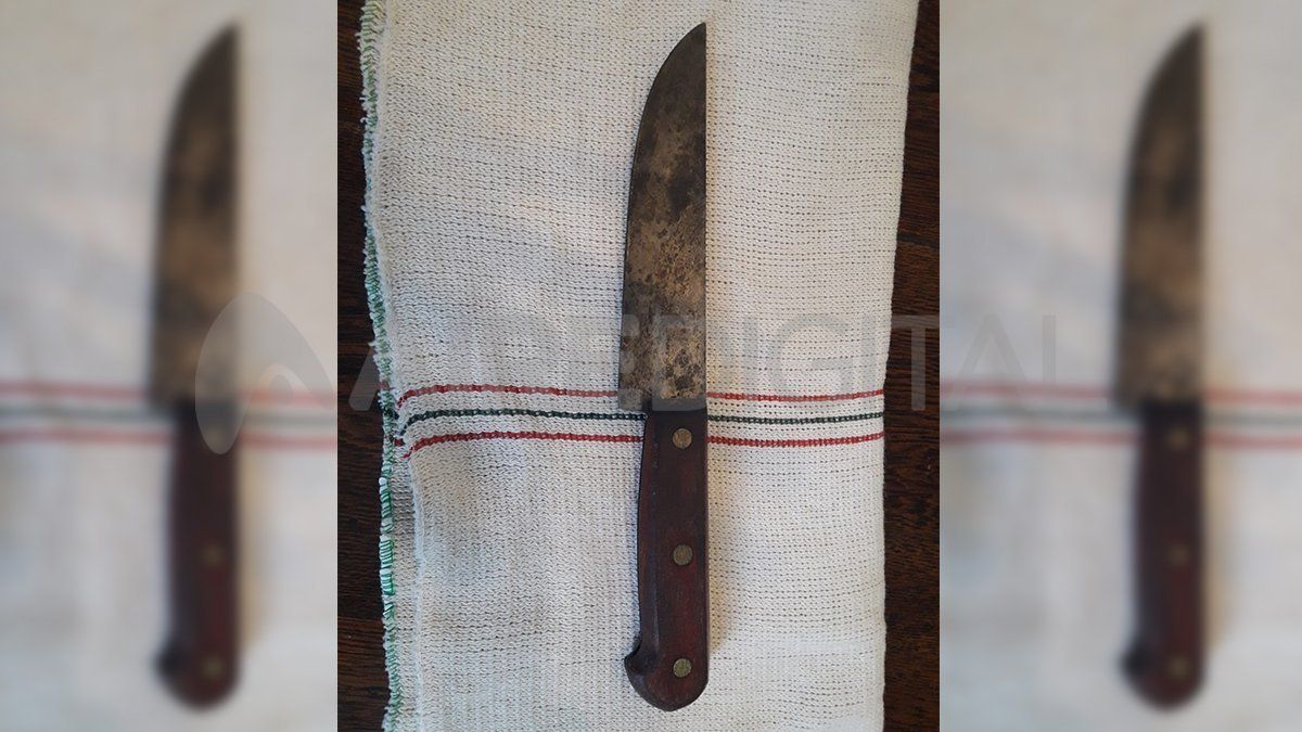 El ladrón usó un cuchillo propiedad de la víctima para amenazarlo de muerte