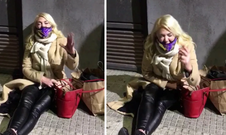 La bronca de Esmeralda Mitre, sentada en la vereda y a los gritos contra Karina la Princesita La bronca de Esmeralda Mitre, sentada en la vereda y a los gritos contra Karina la Princesita