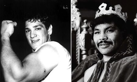 Ringo Bonavena y Víctor Galíndez, grandes glorias del boxeo argentino. Ringo Bonavena y Víctor Galíndez, grandes glorias del boxeo argentino.