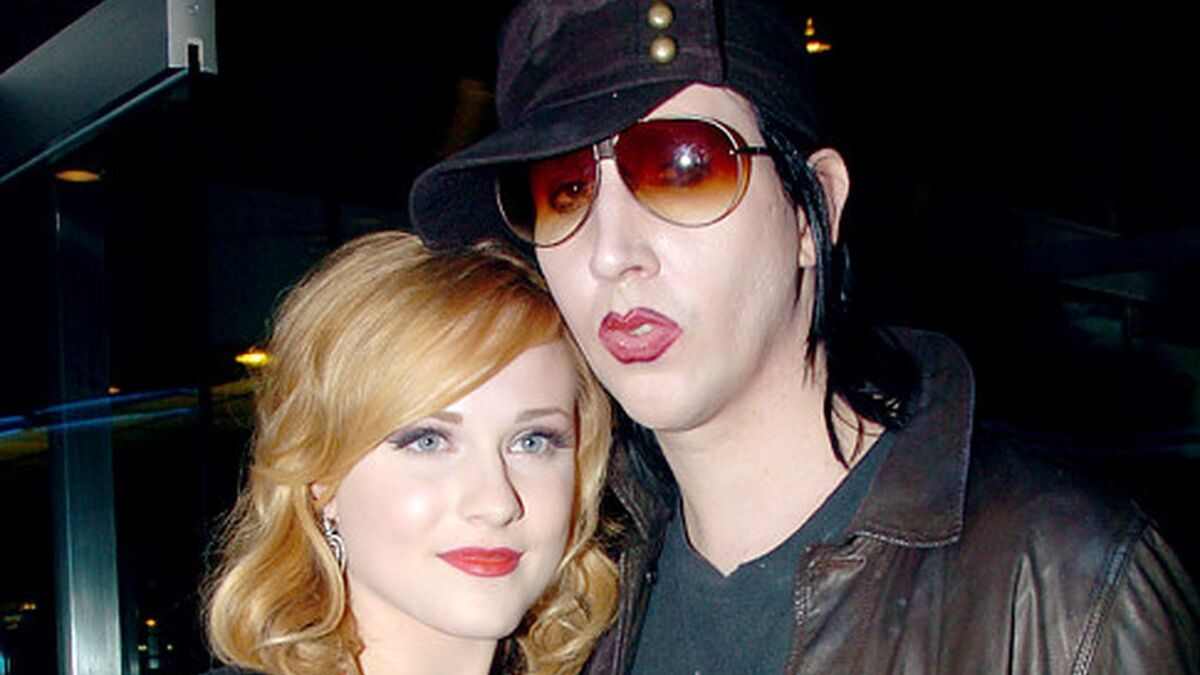 Evan Rachel Wood acus&oacute; a Marilyn Manson de violarla en c&aacute;mara.