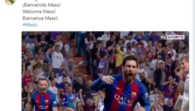 ¿Messi al Real Madrid?