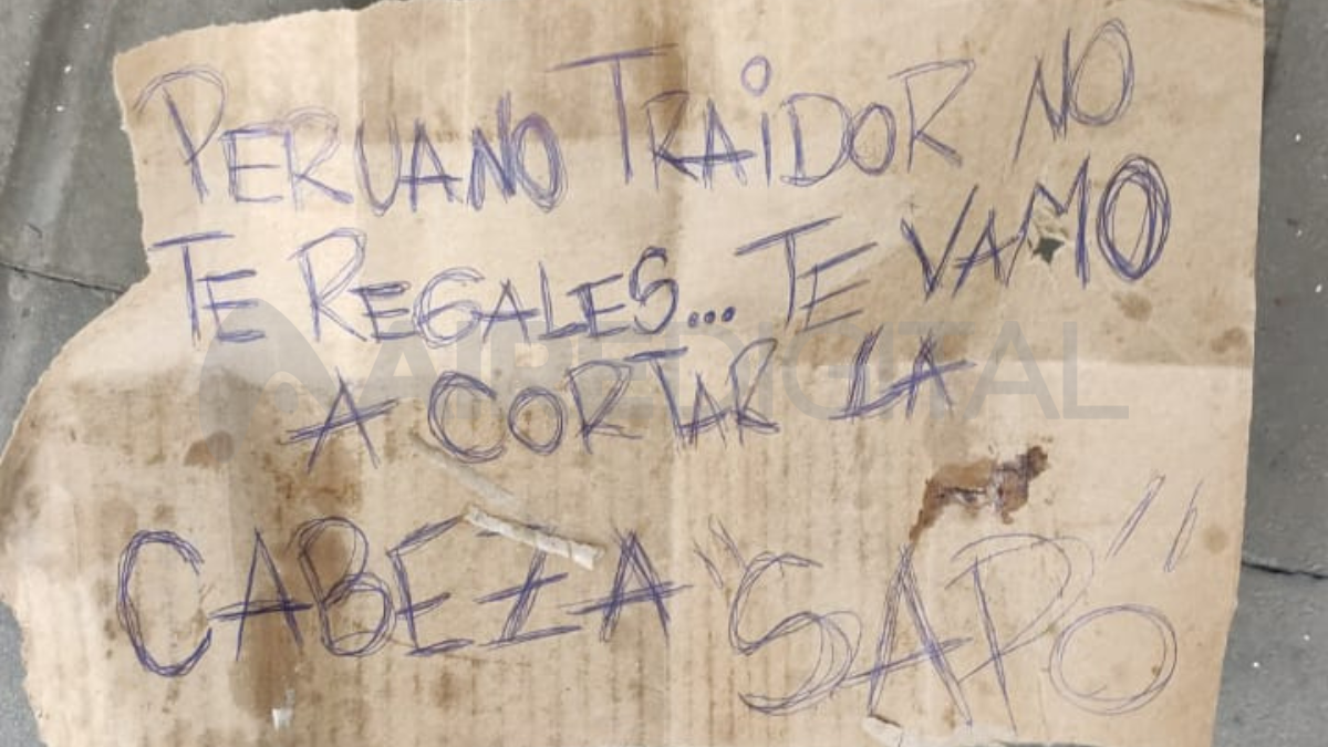 Los propietarios se percataron de la situación este jueves a la mañana, cuando llegaron al local ubicado en calle Godoy al 3.500, encontraron vainas servidas y el mensaje. Los propietarios se percataron de la situación este jueves a la mañana, cuando llegaron al local ubicado en calle Godoy al 3.500, encontraron vainas servidas y el mensaje.