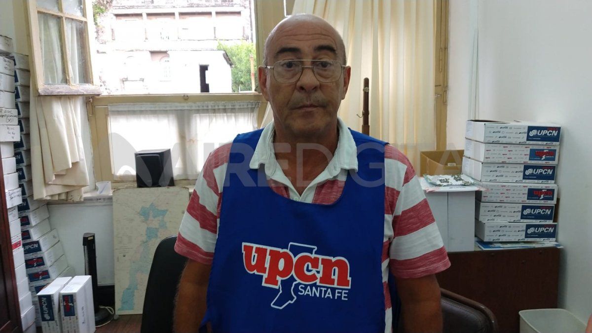 Héctor Roa, delegado de UPCN.