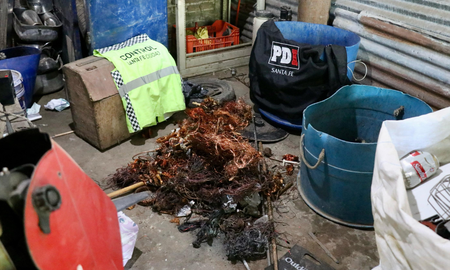 En los controles se secuestraron 140 kilos de cables de cobre En los controles se secuestraron 140 kilos de cables de cobre