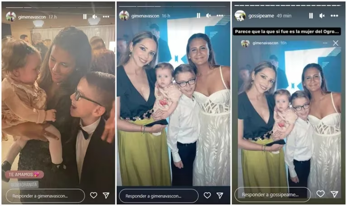 Aparentemente, la hija del Ogro Fabbiani y Amalia Granata tiene muy buena relación con la familia de su papá.