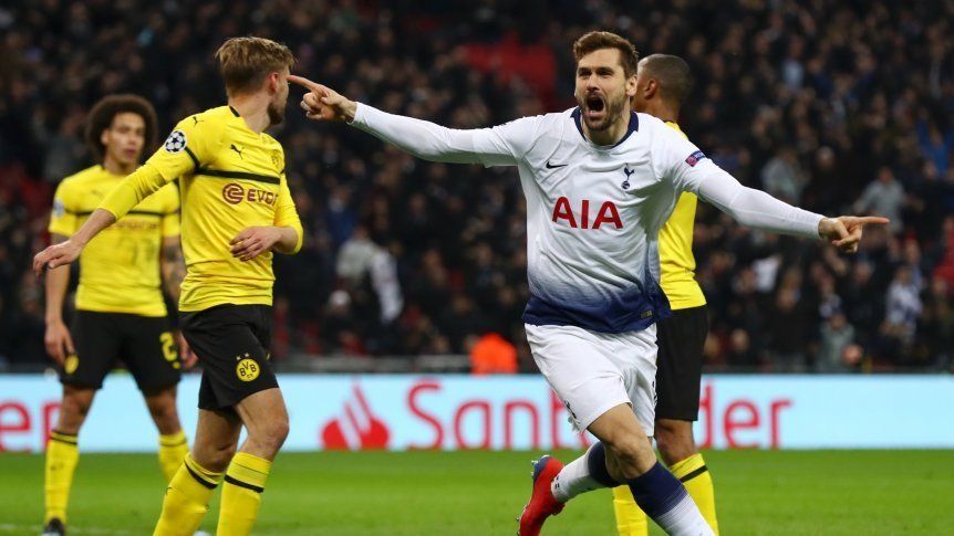 Tottenham goleó al Dortmund