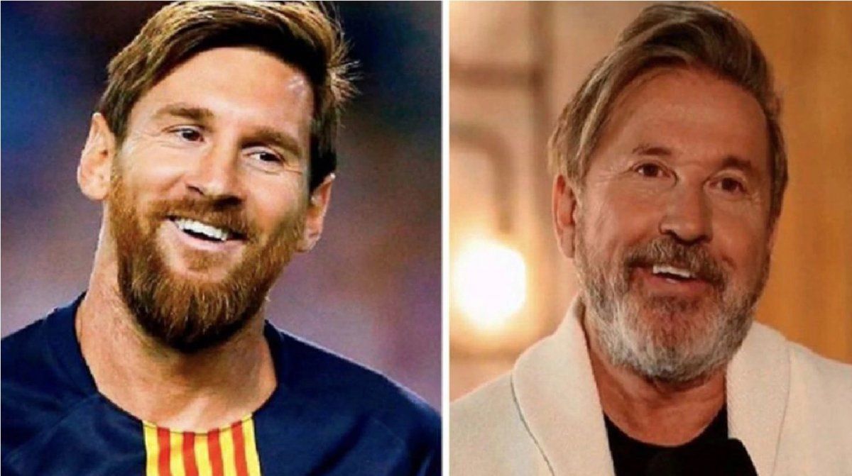 Ricardo Montaner y Messi